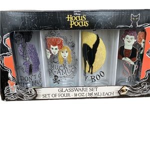 Hocus Pocus 4 Set Glassware